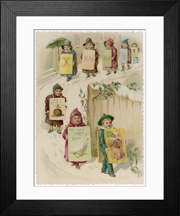 Framed Print : Advertising Christmas Framed Print : Advertising Christmas