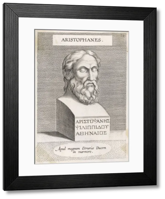 Framed Print : ARISTOPHANES (448 - 385 Framed Print : ARISTOPHANES (448 - 385