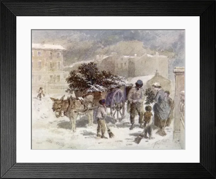 Framed Print : The Holly Cart Framed Print : The Holly Cart