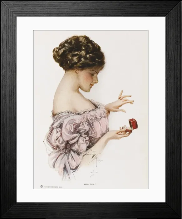 Framed Print : Female Type / Engagement Framed Print : Female Type / Engagement