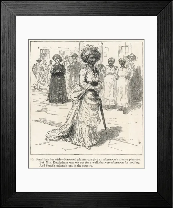 Framed Print : African Servants 10 Framed Print : African Servants 10
