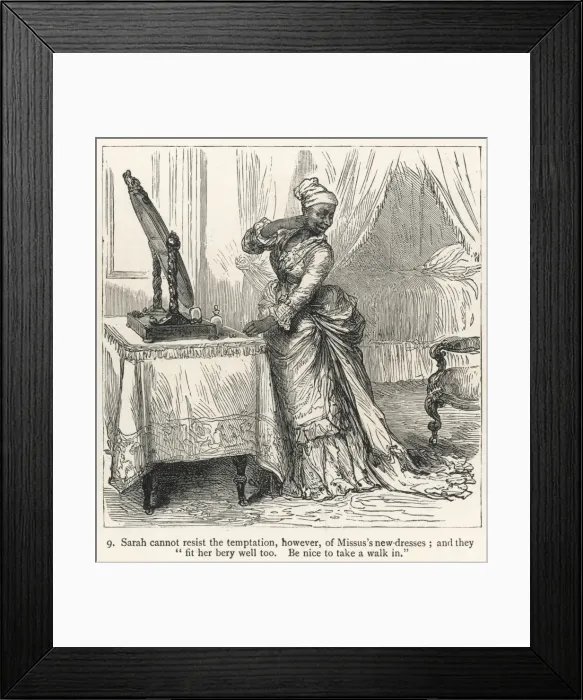 Framed Print : African Servants 9 Framed Print : African Servants 9