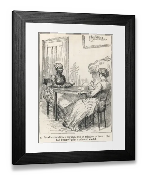 Framed Print : African Servants 5 Framed Print : African Servants 5