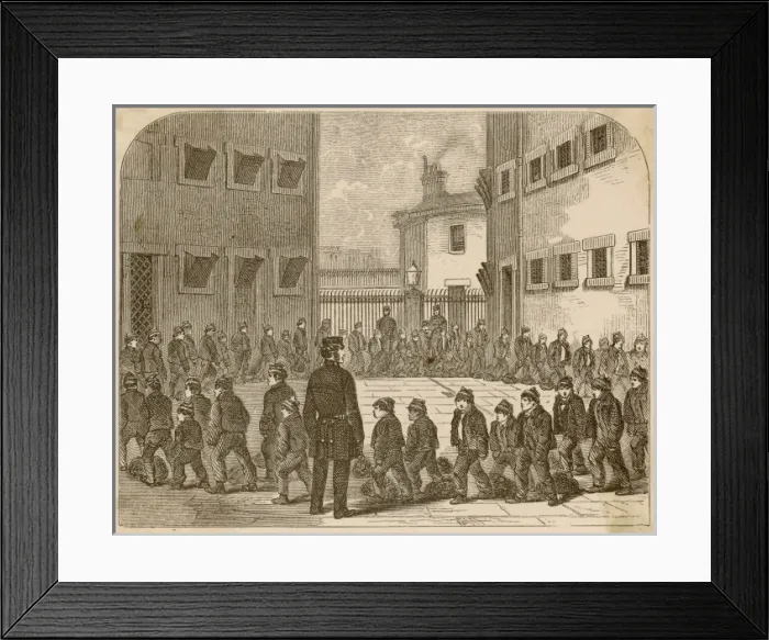Framed Print : Tothill Fields Prison Framed Print : Tothill Fields Prison
