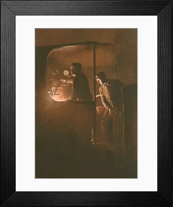 Framed Print : Engine Driver Photo Framed Print : Engine Driver Photo
