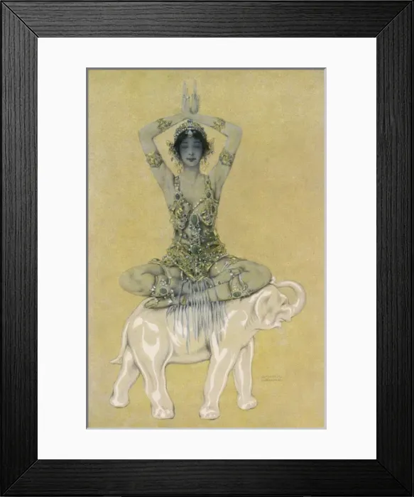 Framed Print : Female Type / Blue Idol Framed Print : Female Type / Blue Idol