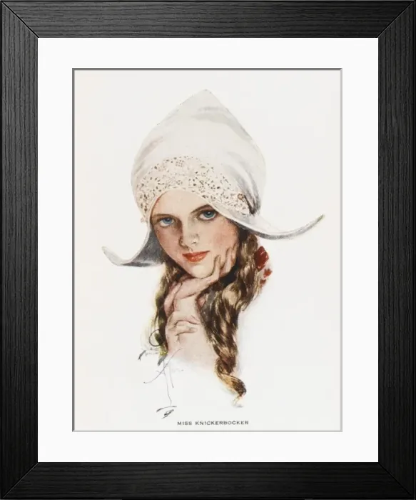 Framed Print : Female Type  /  Knickerbock