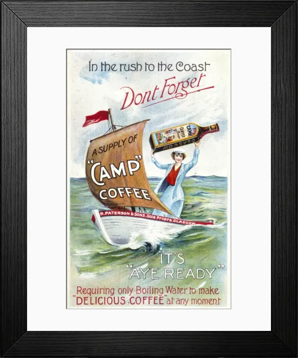 Framed Print : Advert / Camp Coffee Framed Print : Advert / Camp Coffee