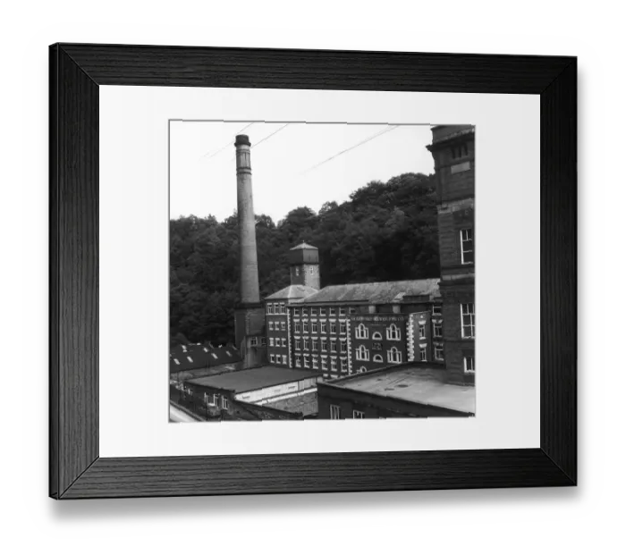 Framed Print : Arkwrights Mill  /  Derby