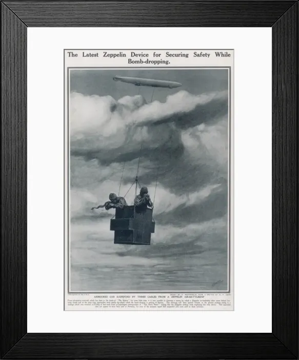 Framed Print : Bombers of Zeppelin Framed Print : Bombers of Zeppelin