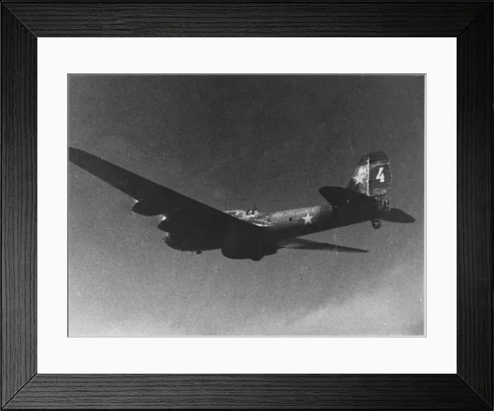 Framed Print : Pc 8 Soviet Bomber Framed Print : Pc 8 Soviet Bomber