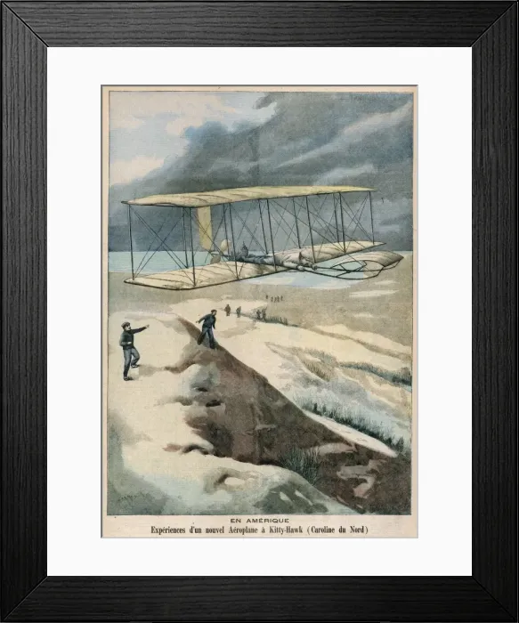 Framed Print : Wright 1903 (Parisien) Framed Print : Wright 1903 (Parisien)