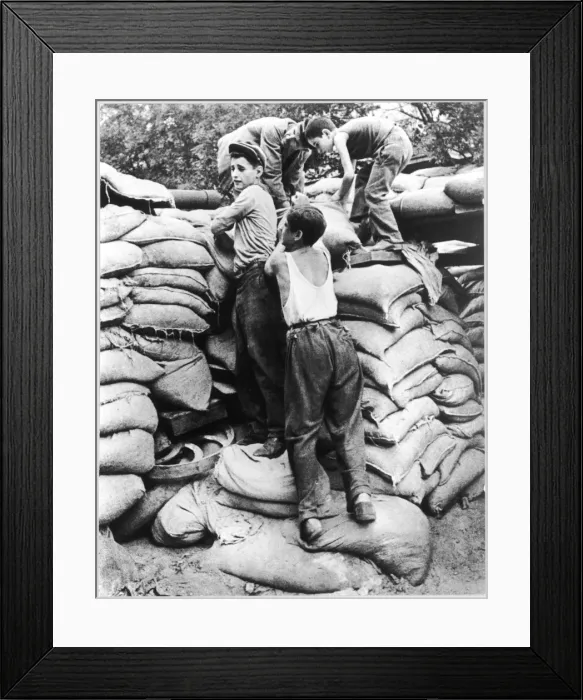 Framed Print : Odessa Barricades Framed Print : Odessa Barricades