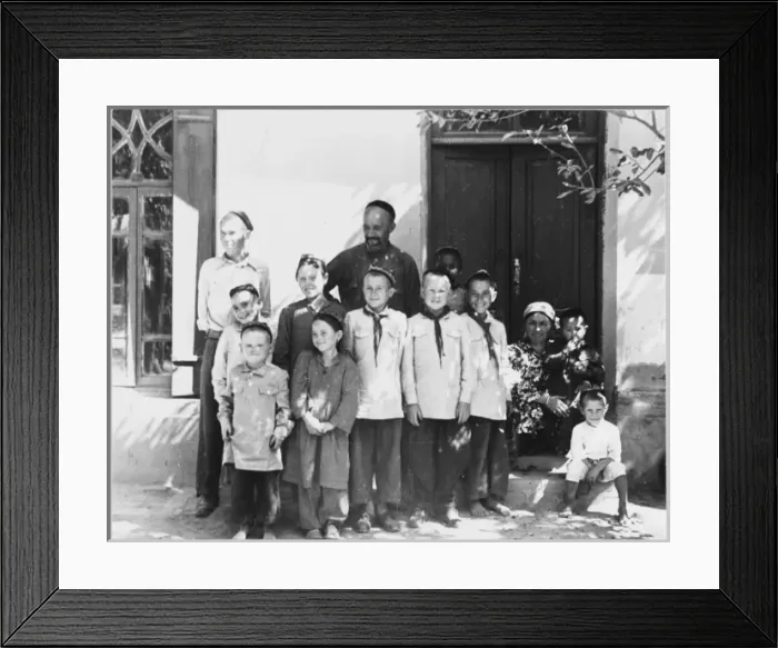 Framed Print : 12 Orphans Adopted
