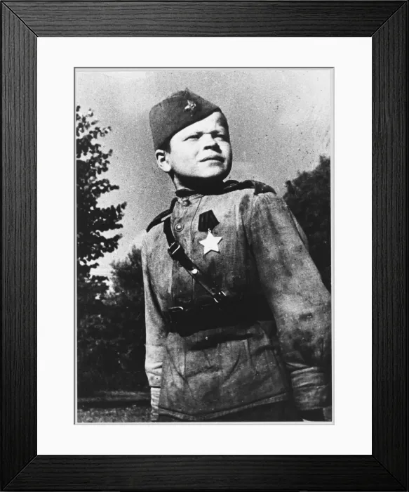 Framed Print : Boy Soldier