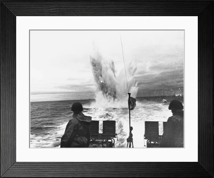 Framed Print : Russian Depth Charge Framed Print : Russian Depth Charge