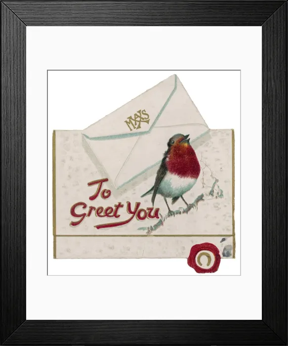 Framed Print : Robins Greeting Framed Print : Robins Greeting