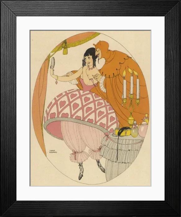 Framed Print : Tempted Lady Framed Print : Tempted Lady