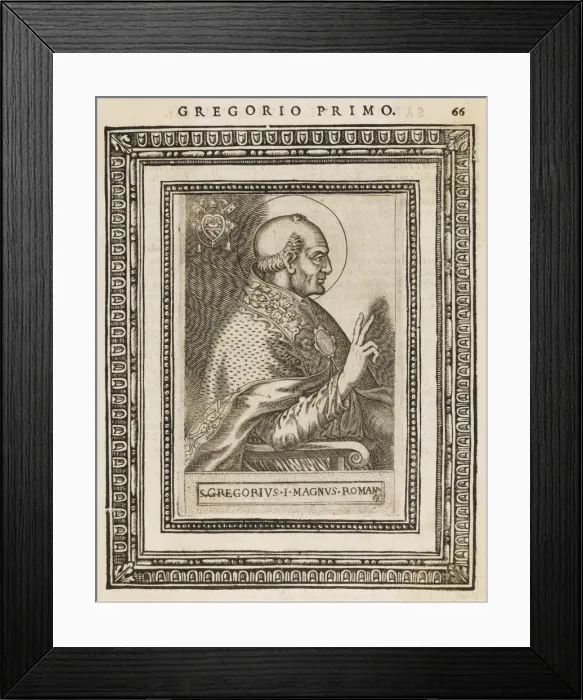 Framed Print : Gregorius I / Cavallieri Framed Print : Gregorius I / Cavallieri