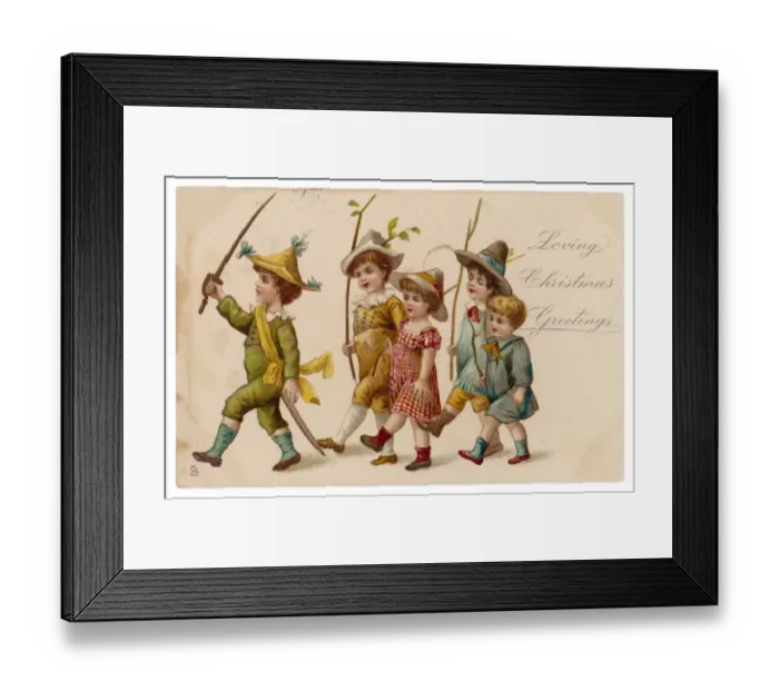 Framed Print : Children Marching Framed Print : Children Marching