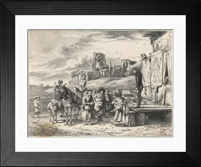 Framed Print : Quack Doctor on Stage Framed Print : Quack Doctor on Stage