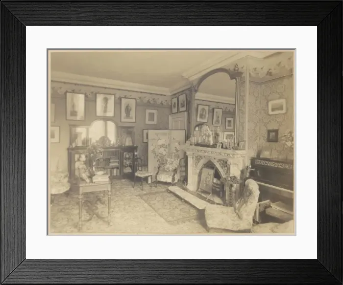 Framed Print : Borley Drawing Room Framed Print : Borley Drawing Room