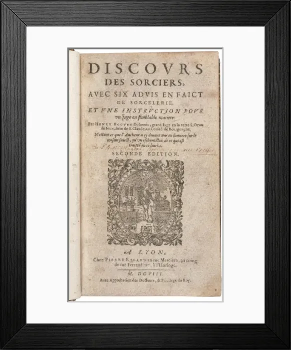 Framed Print : Discours Des Sorciers Framed Print : Discours Des Sorciers