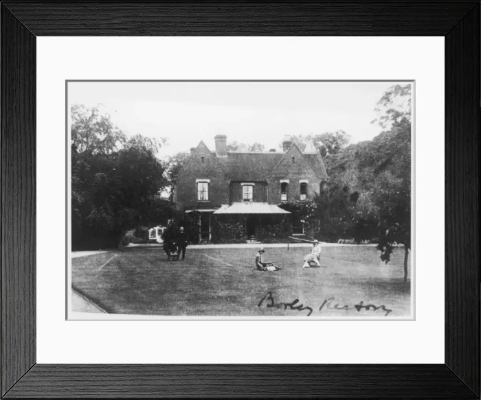 Framed Print : Rectory & Rector Framed Print : Rectory & Rector