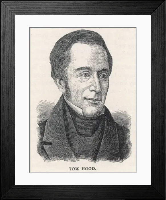 Framed Print : Thomas Hood / Writer Framed Print : Thomas Hood / Writer
