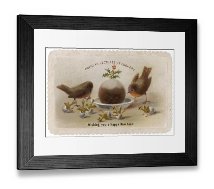 Framed Print : Robins and Pudding Framed Print : Robins and Pudding