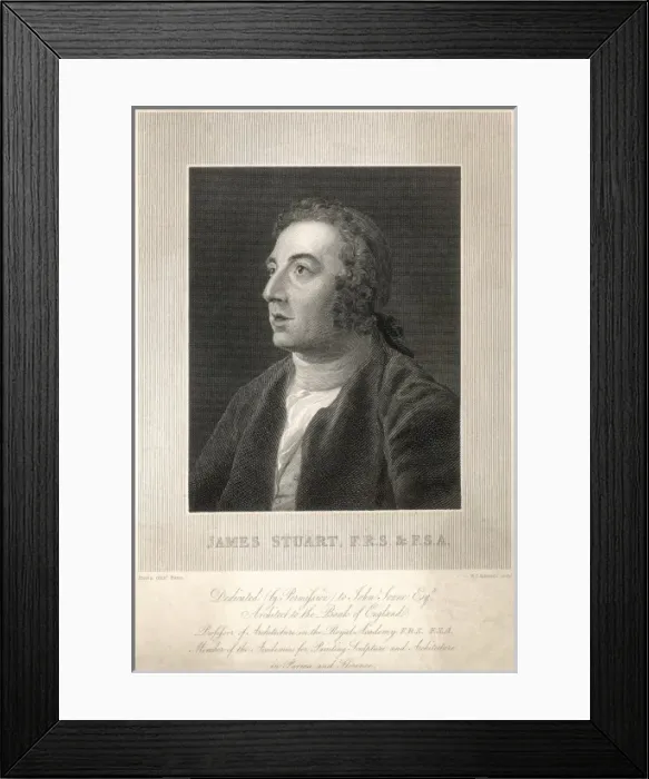Framed Print : James Stuart, Architect Framed Print : James Stuart, Architect