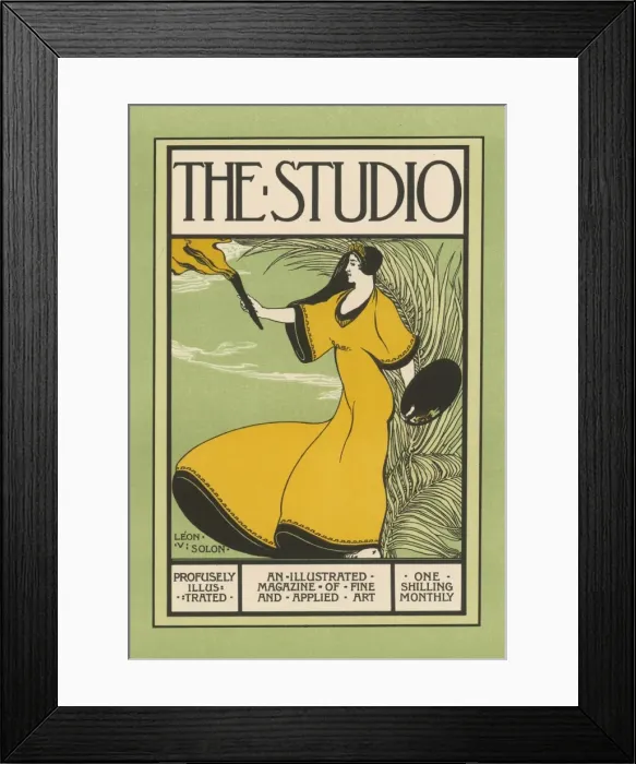 Framed Print : Advert / Press Studio Mag Framed Print : Advert / Press Studio Mag