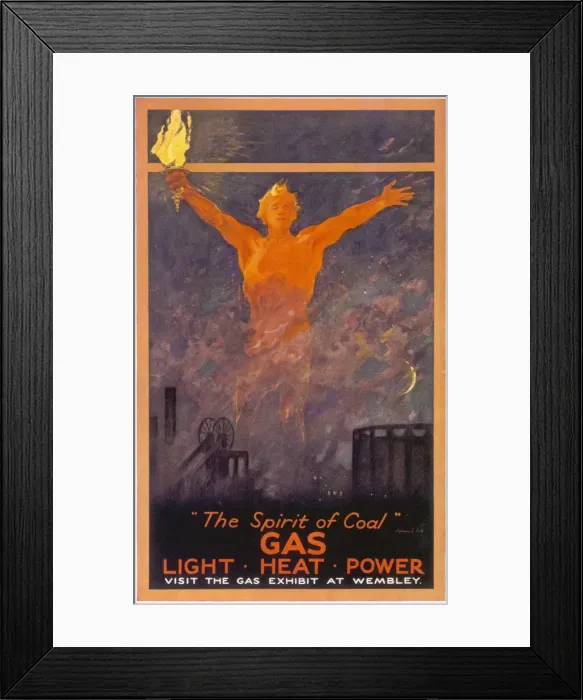 Framed Print : Advert / Gas Spirit 1929 Framed Print : Advert / Gas Spirit 1929