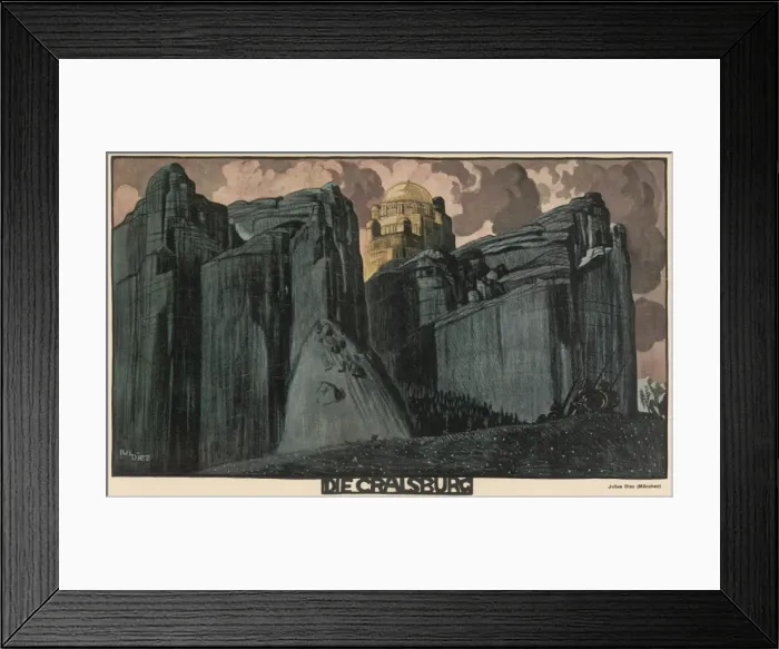 Framed Print : Castle of the Grail Framed Print : Castle of the Grail