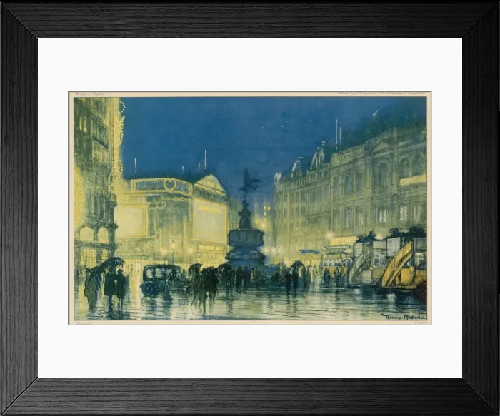 Framed Print : Piccadilly Circus Framed Print : Piccadilly Circus