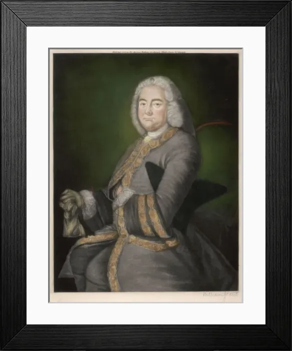 Framed Print : HANDEL (1685 - 1759) Framed Print : HANDEL (1685 - 1759)