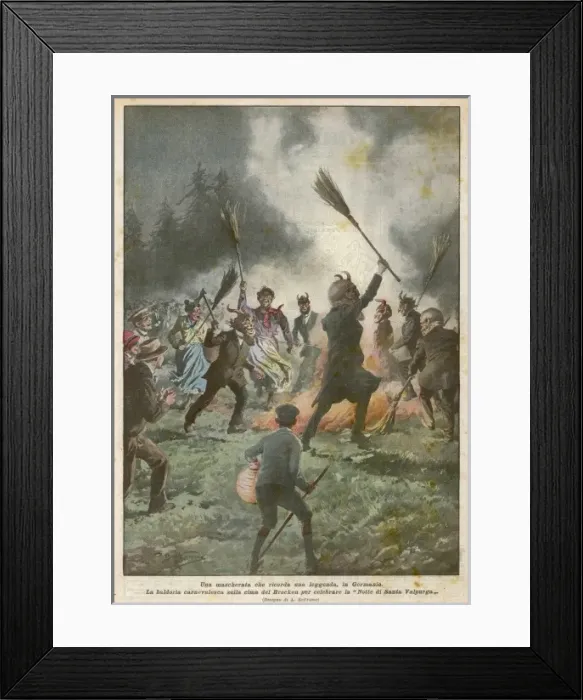 Framed Print : 1920S / Witchcraft Framed Print : 1920S / Witchcraft