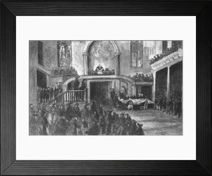 Framed Print : Witch Trial Framed Print : Witch Trial