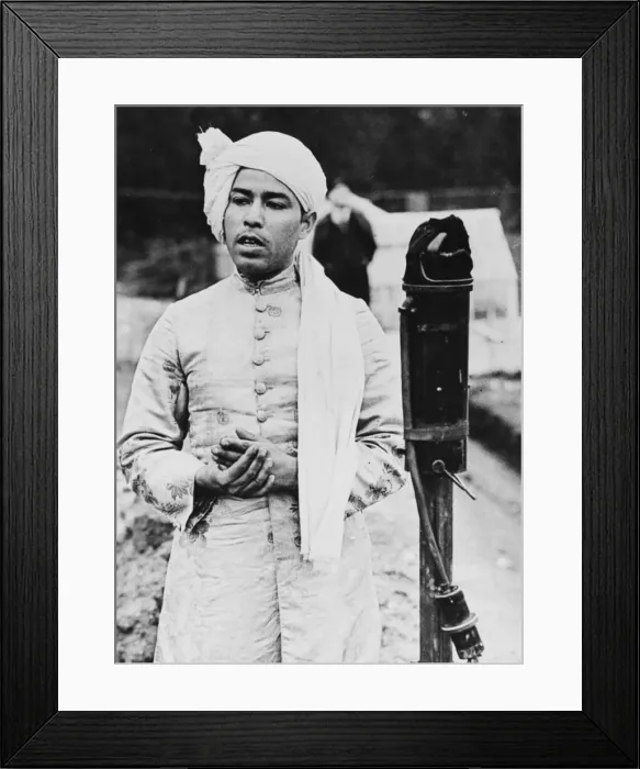 Framed Print : Firewalking / Hussein Framed Print : Firewalking / Hussein
