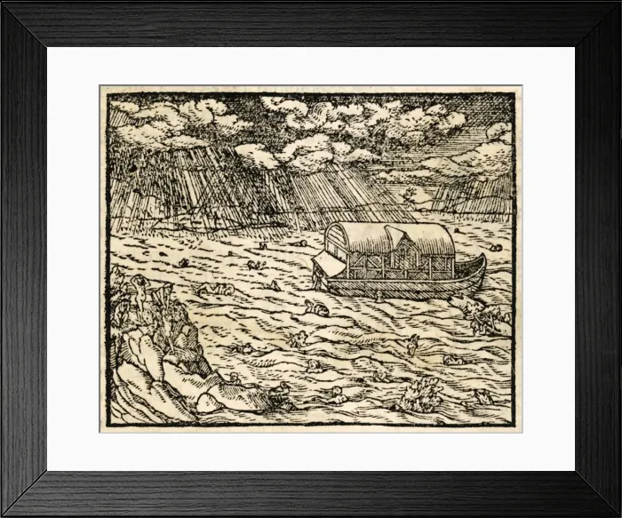 Framed Print : Noahs Ark Afloat Framed Print : Noahs Ark Afloat