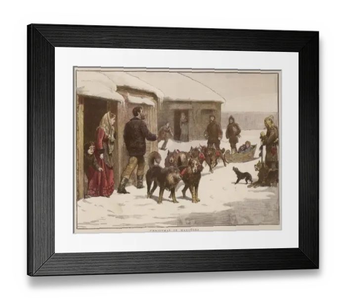 Framed Print : Manitoba Homestead Framed Print : Manitoba Homestead