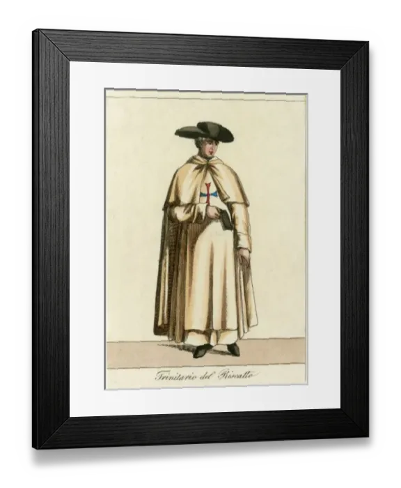 Framed Print : Trinitariao Del Riscatio Framed Print : Trinitariao Del Riscatio