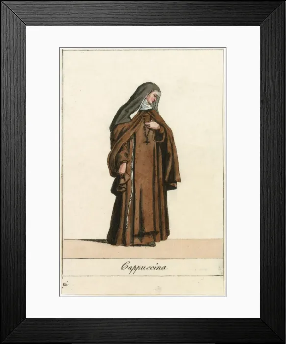 Framed Print : CAPPUCCINA Framed Print : CAPPUCCINA