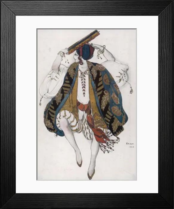 Framed Print : Ballet Russes / Costume Framed Print : Ballet Russes / Costume