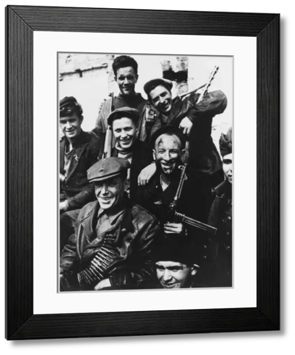 Framed Print : Partisan Group, Odessa Framed Print : Partisan Group, Odessa