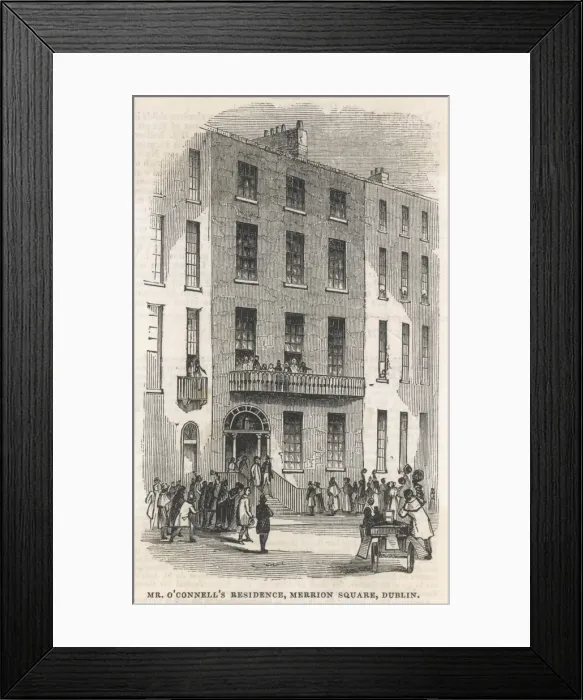 Framed Print : O connell / Dublin Home Framed Print : O connell / Dublin Home