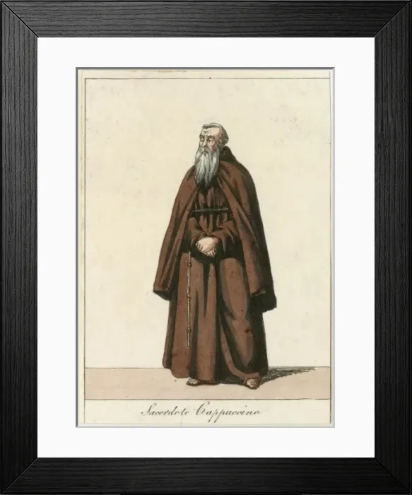 Framed Print : Teresiano Priest Framed Print : Teresiano Priest