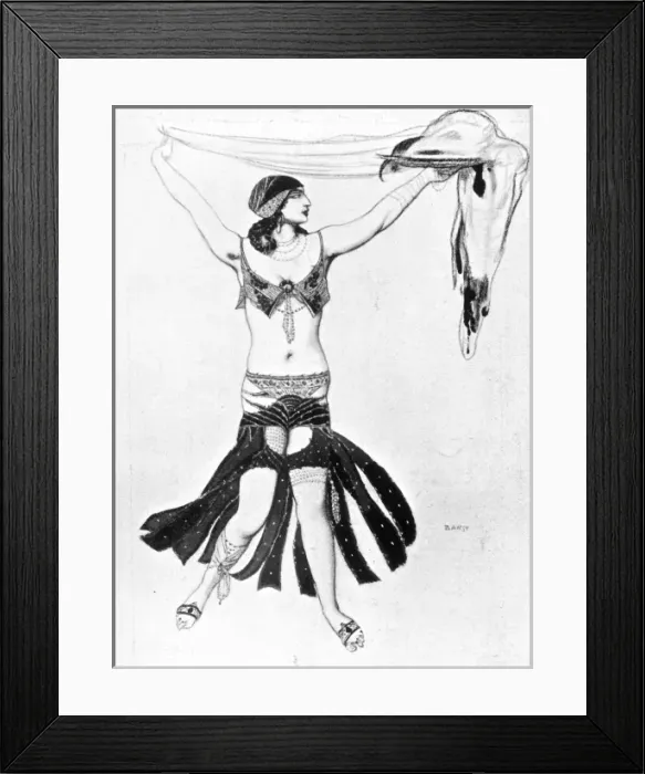 Framed Print : Ballet Russes / Salome Framed Print : Ballet Russes / Salome