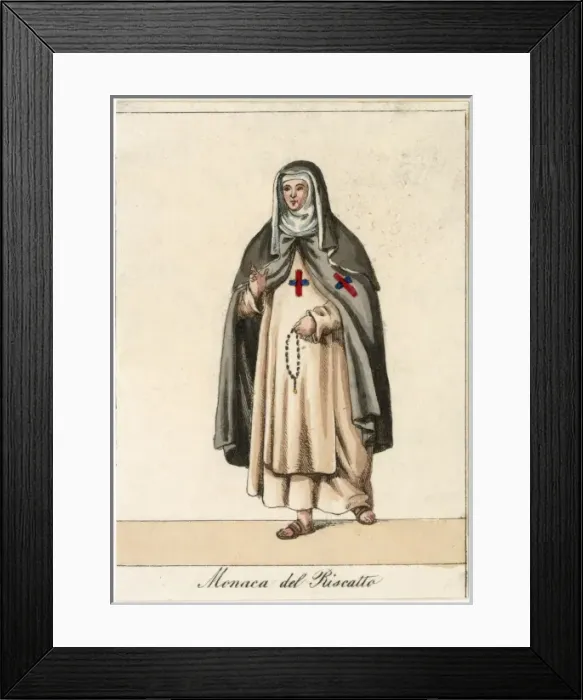 Framed Print : Nun of the Redemption Framed Print : Nun of the Redemption