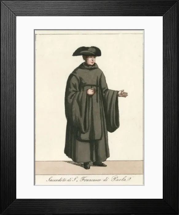 Framed Print : Order of Francesco Paola Framed Print : Order of Francesco Paola